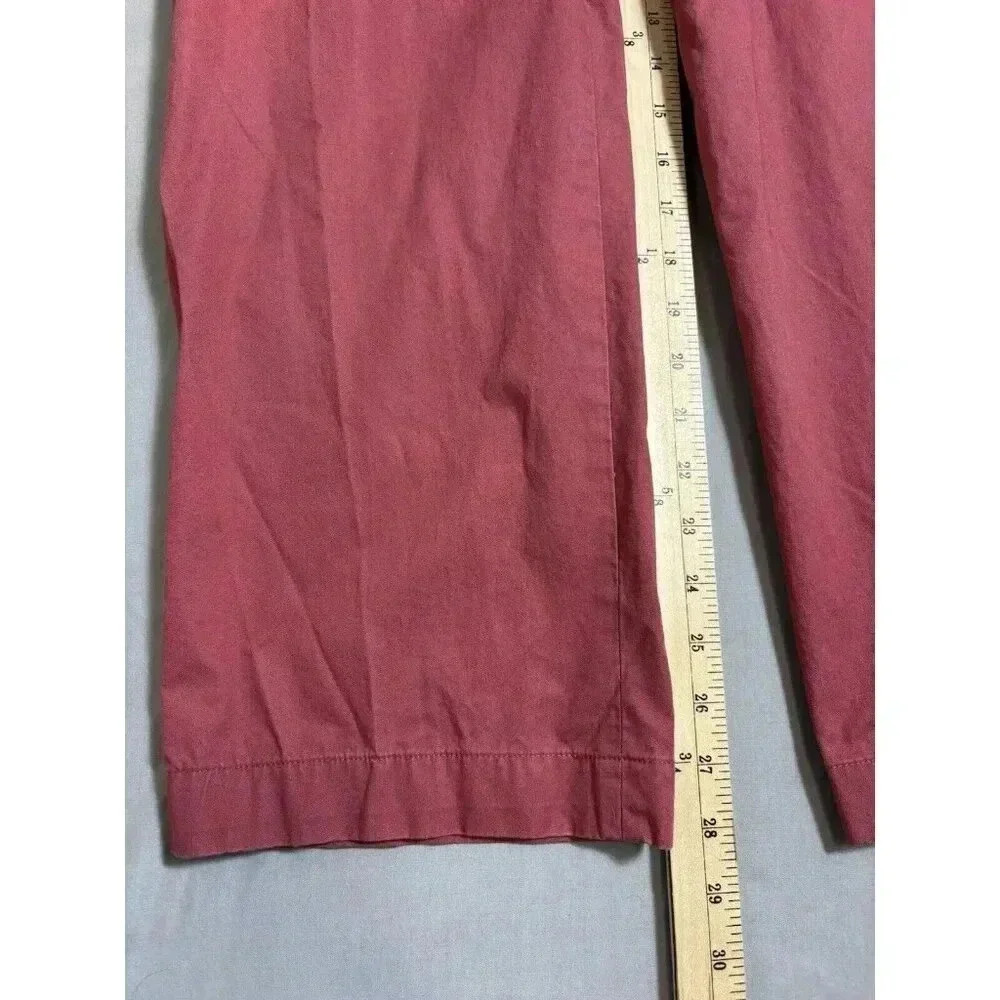 Brooks Brothers 346 Chino Pants Mens 38x28 Red Salmon Relaxed Preppy - Picture 4 of 7